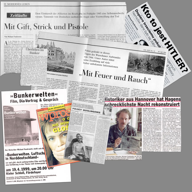 Veröffentlichungen in Zeitungen und Zeitschriften