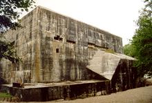 Bunker for V weapons in Eperlecques in Northern France