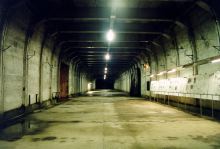 B tunnel of the “Zement” (concrete) site in Ebensee, Austria