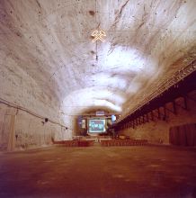 Der „Bunker“ im Salzbergwerk Merkers, heute Kaiseroda