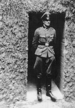 Rochus Misch im Führerhauptquartier „Wolfschanze” in Rastenburg 1942